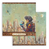 Stamperia Backgrounds Double-Sided Paper Pad 8"X8" 10/Pkg, A New Beginning (SBBS140)