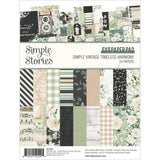 Simple Stories Paper Pad 6"X8", Simple Vintage Timeless Harmony (27023)