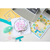 Sizzix Thinlits Die Set 15PK w/2PK Stencils Set by Catherine Pooler Designs, Let's Eat Cake! (667129)