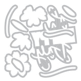 Sizzix Clear Stamps Set 10PK w/10PK Dies by Vicki Boutin, Oh Happy Day (667134)