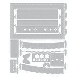 Sizzix Thinlits Die Set 20PK by 49 & Market, All About Banners (667055)