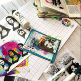 Dina Wakley MEdia Workplace Pad, 40 Pages (16.25" x 11")