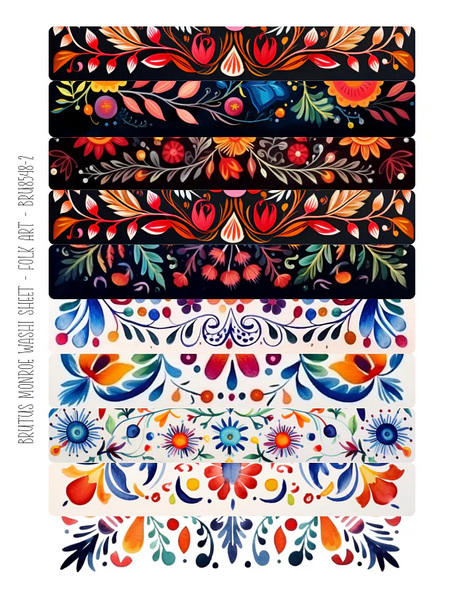 Brutus Monroe, Washi Sheet, Folk Art (BRU8548-2)