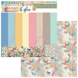 49 And Market, 12 x12 Solids Collection Pack, Glimmer & Glee (DGG-35971)