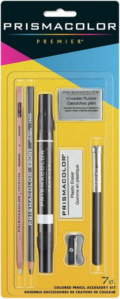 Prismacolor Premier Colored Pencil Accessory Set 7/Pkg, Assorted Colors