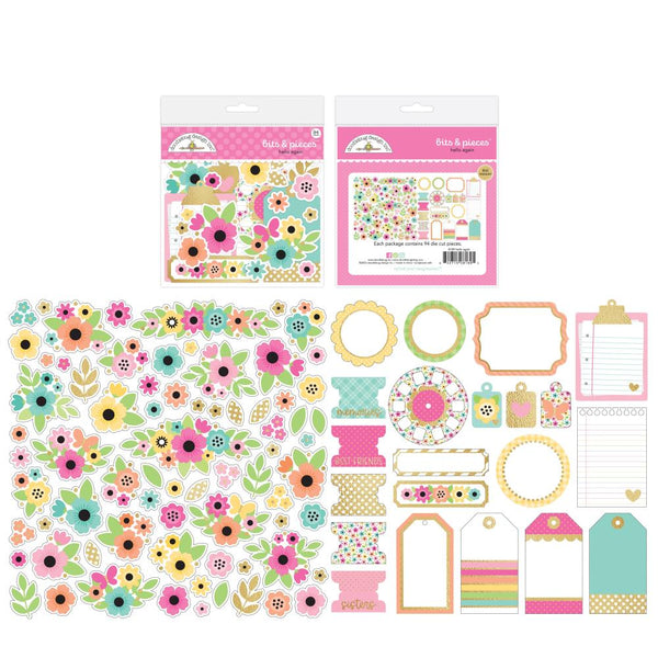 Doodlebug Odds & Ends Bits & Pieces Die-Cuts, Hello Again