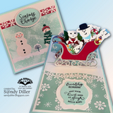 Karen Burniston, Dies, Sleigh Pop-Up (1021)