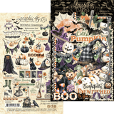 Graphic 45, Ephemera Set, BOOtiful Greetings (4503304)
