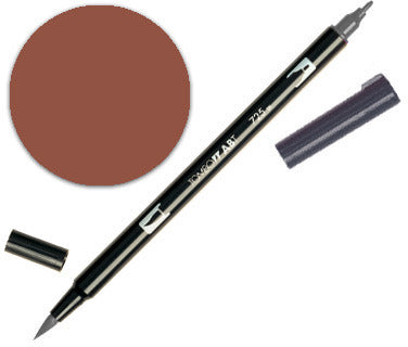 Tombow Dual Brush Marker, Brown (#879)