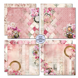 3Quarter Designs, Shutter Glam, 12x12 Designer Paper & Diecuts Set