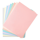 Spellbinders, Buttons & Keepsakes ColorWheel Cardstock Assortment 8.5" x 11", 10 Sheets (CSA-057)