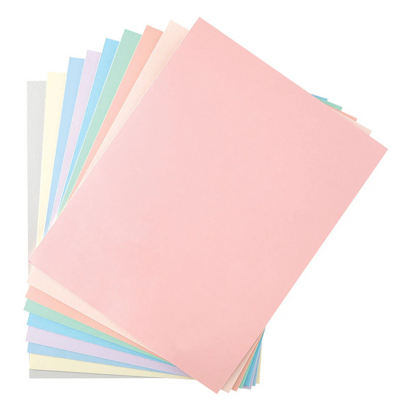 Spellbinders, Buttons & Keepsakes ColorWheel Cardstock Assortment 8.5" x 11", 10 Sheets (CSA-057)