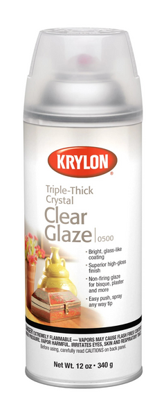 Krylon® Triple-Thick Crystal Clear Glaze, 12oz (0500)