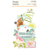 Simple Stories Simple Pages Page Pieces, Tea Garden (24127)