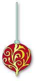 Memory Box Die, Gilded Scroll Ornament (95005)