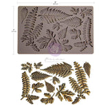 Prima Marketing, Finnabair Decor Moulds 5"x8"x8mm, Fresh Foliage (951382)
