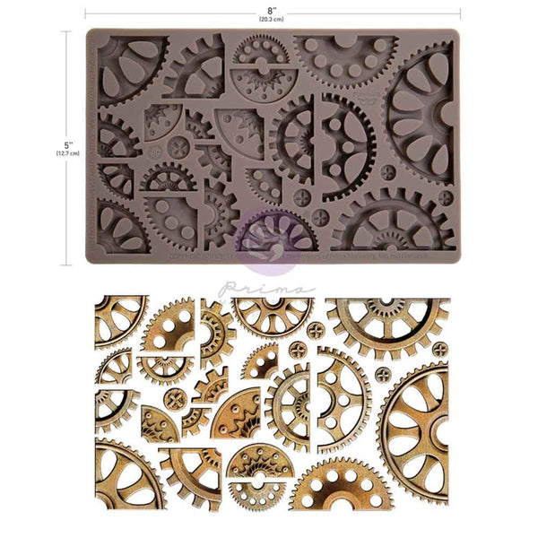 Prima Marketing Finnabair Decor Moulds 5X8-Clock Faces Prima Marketing Finnabair Decor Moulds 5X8-Clock Faces