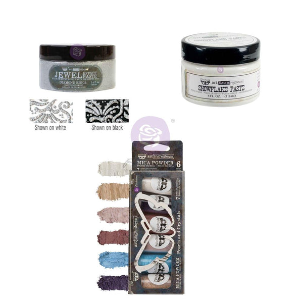 Prima Finnabair Art Alchemy, Finnabair Effect Set, Steam and Frost (#951696)
