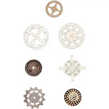 Prima Finnabair, Mechanicals Metal Embellishments, Gears