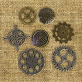 Prima Finnabair, Mechanicals Metal Embellishments, Gears