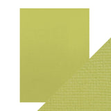Tonic Studios, Craft Perfect, A4 Classic Card, Weave Textured, Pistachio Green, 80lb, 10/pkg (Copy)