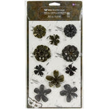 Prima Marketing, Finnabair, Mechanicals Metal Embellishments, Metal Blooms