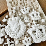 Prima Finnabair Decor Moulds 5"X8"X8mm, Regalia