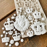 Prima Finnabair Decor Moulds 5"X8"X8mm, Regalia