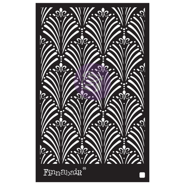 Prima Marketing, Finnabair Stencil 6"X9", Art Deco Wall