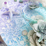 Prima Finnabair Art Alchemy Limited Edition Stencil Set, Shabby Romantic (969974)