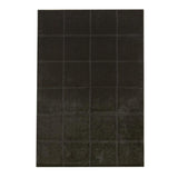 Craft Perfect Dimensional Foam Pads 25mmX25mm, Black