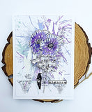 AALL & Create, #980 - A6 Clear Stamp Set - Anemone, Designed by Tracy Evans