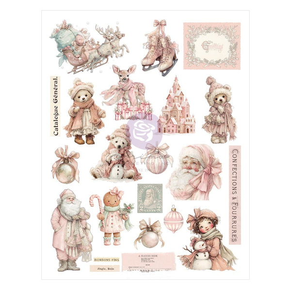 Prima Marketing, Christmas Blush by Frank Garcia Rub-On Transfers (982669)