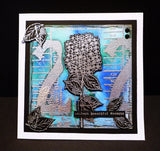 AALL & Create, #983 - A6 Clear Stamp Set - Hiya Drangea! Designed by Tracy Evans