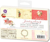 Prima Marketing, Journaling Cards 4"X6" 45/Pkg, Sweet Peppermint
