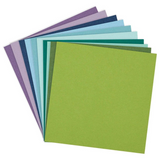 Spellbinders, 12X12 ColorWheel Cardstock Pack, 10/20 sheets (Assorted)
