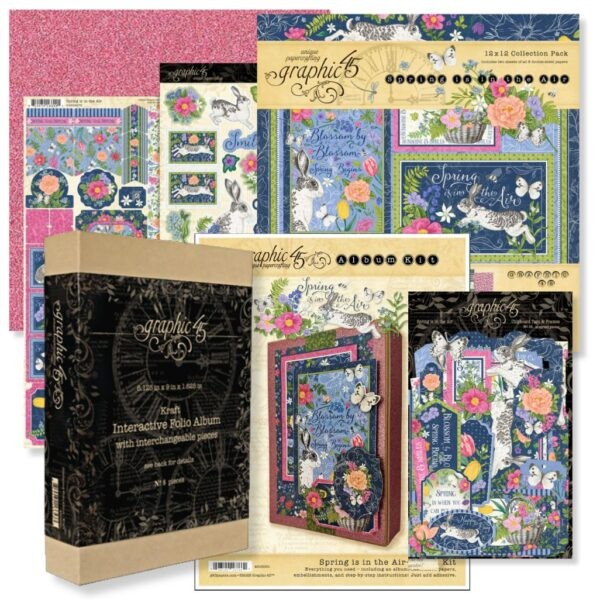 Graphic 45, Album Kit, Spring is in the Air (4502272)