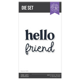 Hero Arts, Clear Stamps & Dies Bundle, Hello Friend (WB1186)