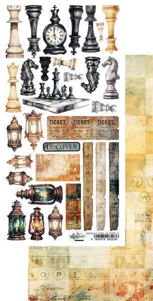 Alchemy of Art, 6X12 Extras Paper, The Men's World (AA-TMW-11)