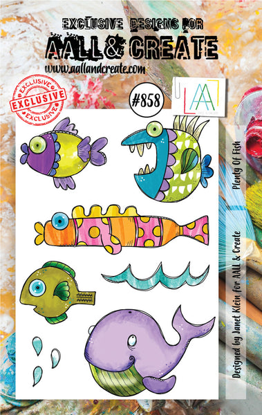 AALL & Create, #858, Plenty of Fish, Designed by Janet Klein