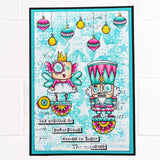 AALL & Create, #945, A7 Clear Stamp, Designed by Janet Klein, The Nutcracker