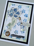 AALL & Create, #987, Periwinkle, A7 Clear Stamp, Designed by Tracy Evans