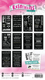Art By Marlene, Sticker Pad, Sticky Quotes Essentials 120x210mm 20 Sh nr.03