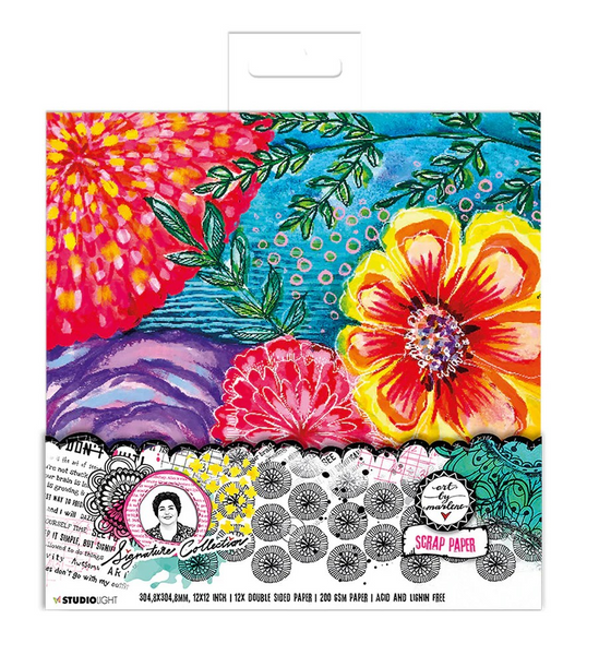 Art By Marlene, Scrap Paper Signature Collection 304.8x304.8x3mm 12 PC nr.30