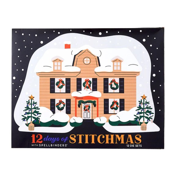 Spellbinders, 12 Days of Stitchmas 2025, 12 Stitching Dies (ADV-008)