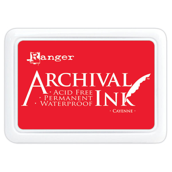 Archival Ink Pad, Cayenne