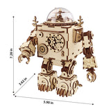 ROKR, 3D Wooden Puzzle Music Box, Steampunk - Orpheus