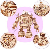 ROKR, 3D Wooden Puzzle Music Box, Steampunk - Orpheus