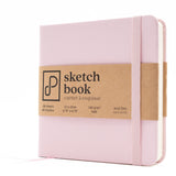 Prism Studio, Sketchbook, 12cm x 12cm, 4.75" x 4.75", 94 lb (140 gsm), Assorted Colors