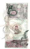 Studio Light, JMA Stamp And Cutting Dies, Star ATC Christmas Blush, 17 Pieces